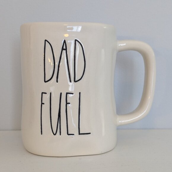 Rae Dunn Other - Rae Dunn by Magenta "Dad Fuel" white Ceramic Mug